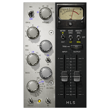WAVES Virtual Processors Waves Kramer HLS Channel: Channel Strip Plugin