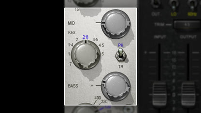 WAVES Virtual Processors Waves Kramer HLS Channel: Channel Strip Plugin