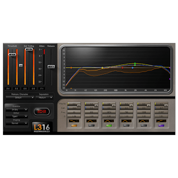 WAVES Virtual Processors Waves L3-16 Multimaximizer: Multiband Maximizer Plugin