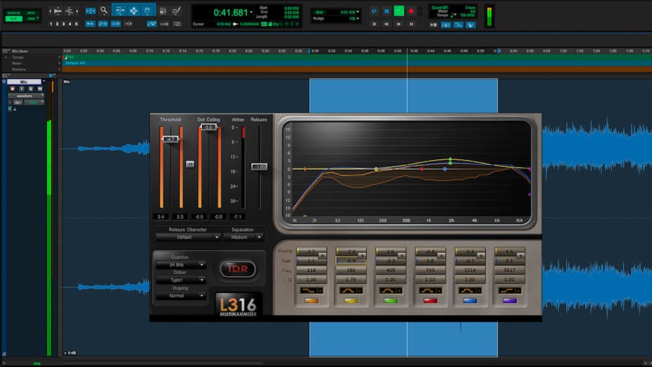 WAVES Virtual Processors Waves L3-16 Multimaximizer: Multiband Maximizer Plugin