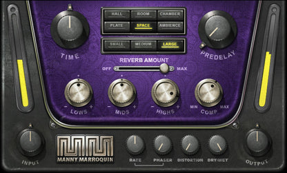 WAVES Virtual Processors Waves Manny Marroquin Reverb: Reverb Plugin