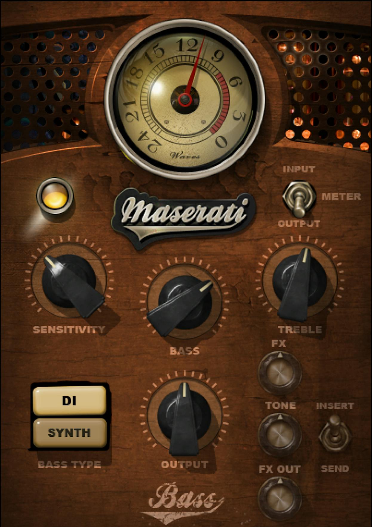 WAVES Virtual Processors Waves Maserati B72: Channel Strip Plugin