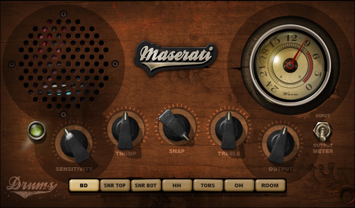 WAVES Virtual Processors Waves Maserati DRM: Dynamic Range Maximizer Plugin