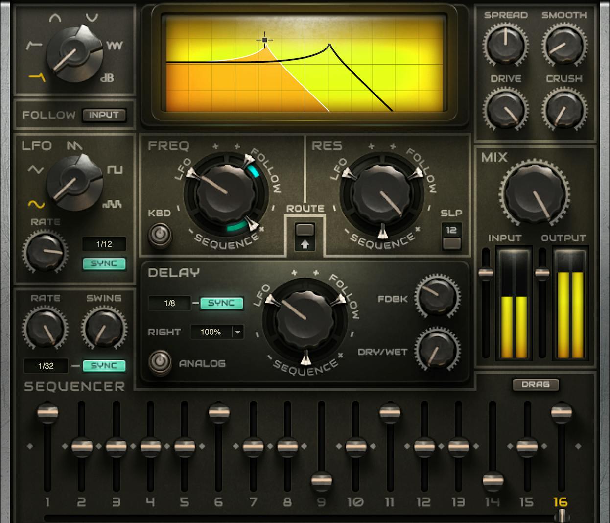 WAVES Virtual Processors Waves MetaFilter: Multi-Effect Plugin