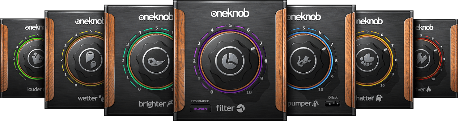 WAVES Virtual Processors Waves OneKnob Series: Plugin Series