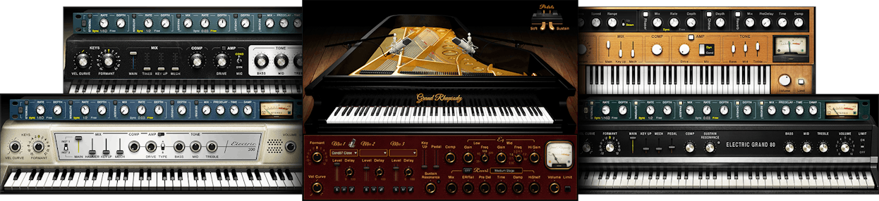 WAVES Virtual Processors Waves Pianos & Keys: Instrument Bundle