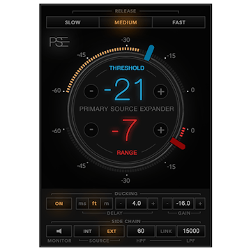 WAVES Virtual Processors Waves Primary Source Expander: Expander Plugin
