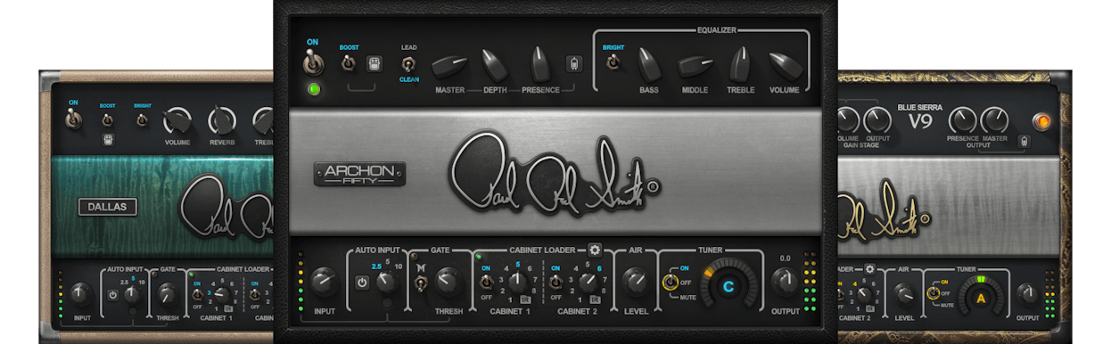 WAVES Virtual Processors Waves PRS SuperModels: Guitar Amp Plugin