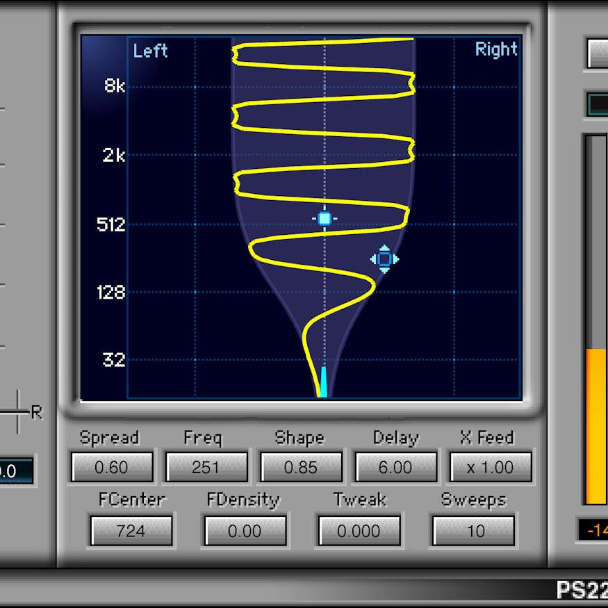 WAVES Virtual Processors Waves PS22 Stereo Maker: Stereo Maker Plugin