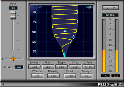 WAVES Virtual Processors Waves PS22 Stereo Maker: Stereo Maker Plugin