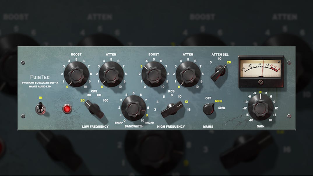 WAVES Virtual Processors Waves PuigTec EQs: Equalizer Plugin