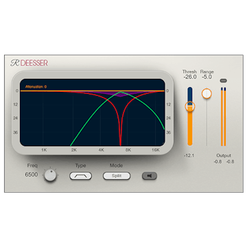 WAVES Virtual Processors Waves Renaissance DeEsser: De-Esser Plugin