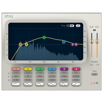 WAVES Virtual Processors Waves Renaissance Equalizer: Equalizer Plugin