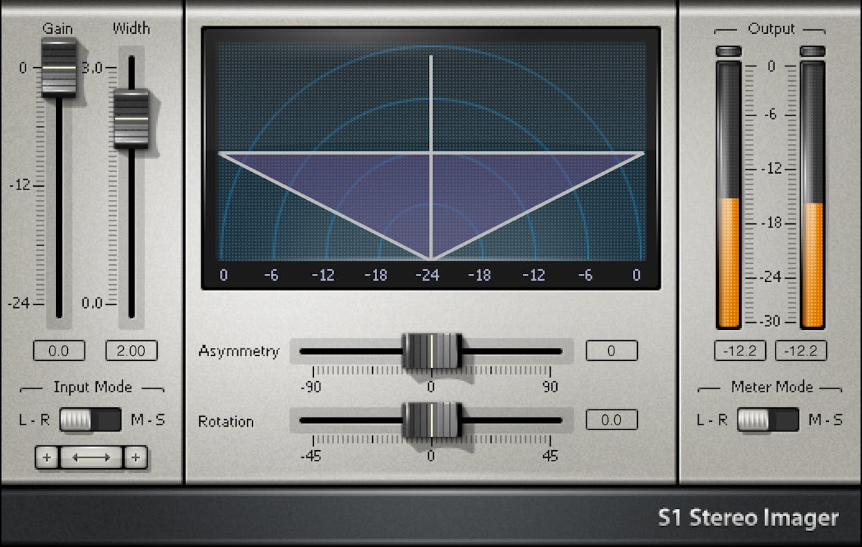 WAVES Virtual Processors Waves S1 Stereo Imager: Stereo Imager Plugin