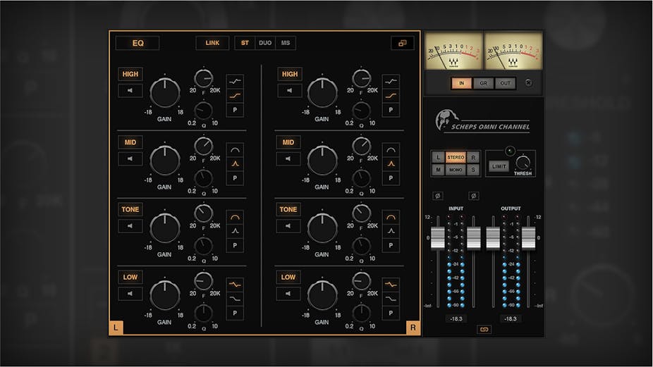 WAVES Virtual Processors Waves Scheps Omni Channel 2: Channel Strip Plugin