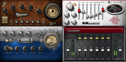 WAVES Virtual Processors Waves Signature Series Vocals: Vocal Plugin Bundle