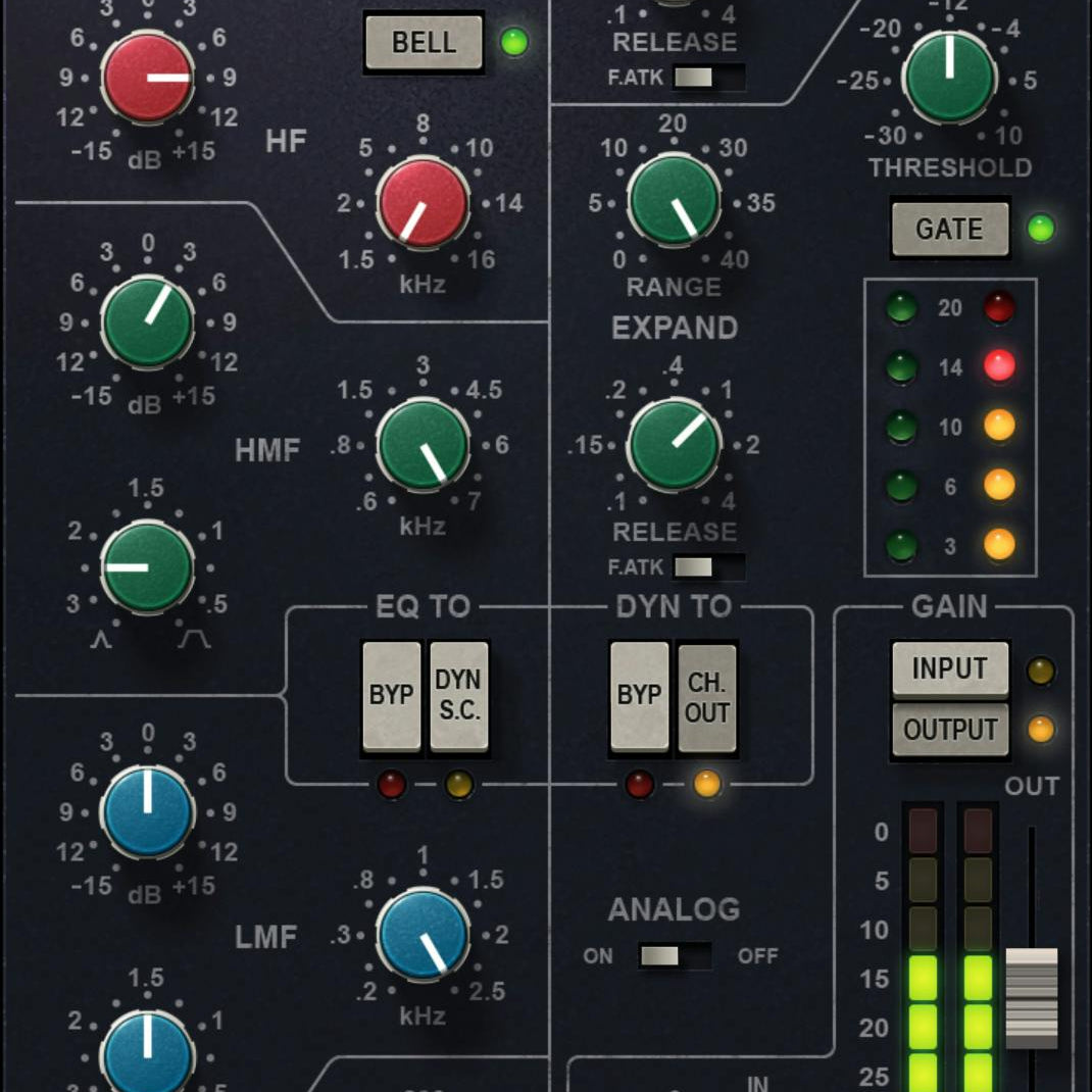 WAVES Virtual Processors Waves SSL E-Channel: Channel Strip Plugin