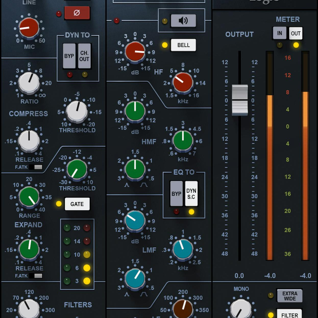 WAVES Virtual Processors Waves SSL EV2 Channel: Channel Strip Plugin