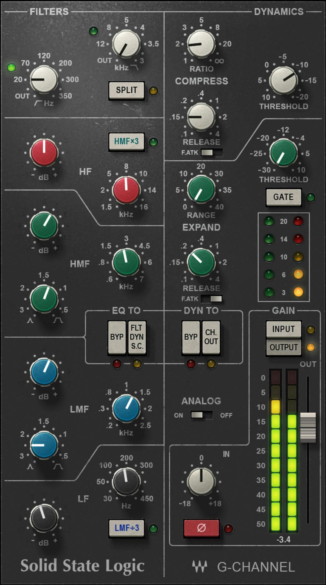 WAVES Virtual Processors Waves SSL G-Channel: Channel Strip Plugin