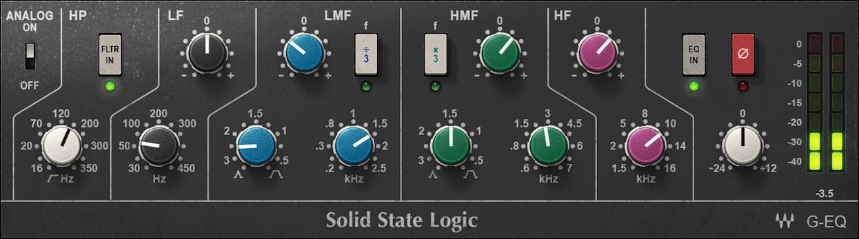 WAVES Virtual Processors Waves SSL G-Equalizer: Equalizer Plugin