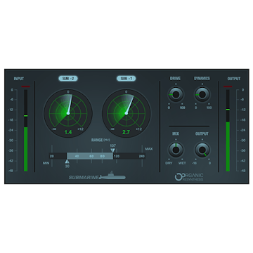 WAVES Virtual Processors Waves Submarine: Bass Plugin