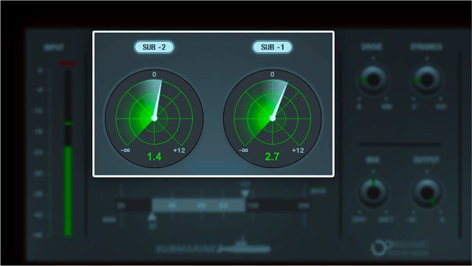WAVES Virtual Processors Waves Submarine: Bass Plugin