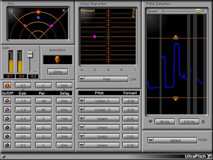 WAVES Virtual Processors Waves Ultra Pitch: Pitch Correction Plugin
