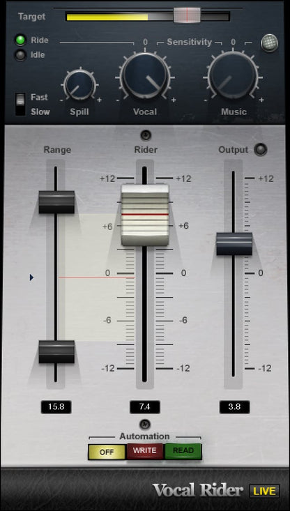 WAVES Virtual Processors Waves Vocal Rider: Vocal Dynamics Plugin