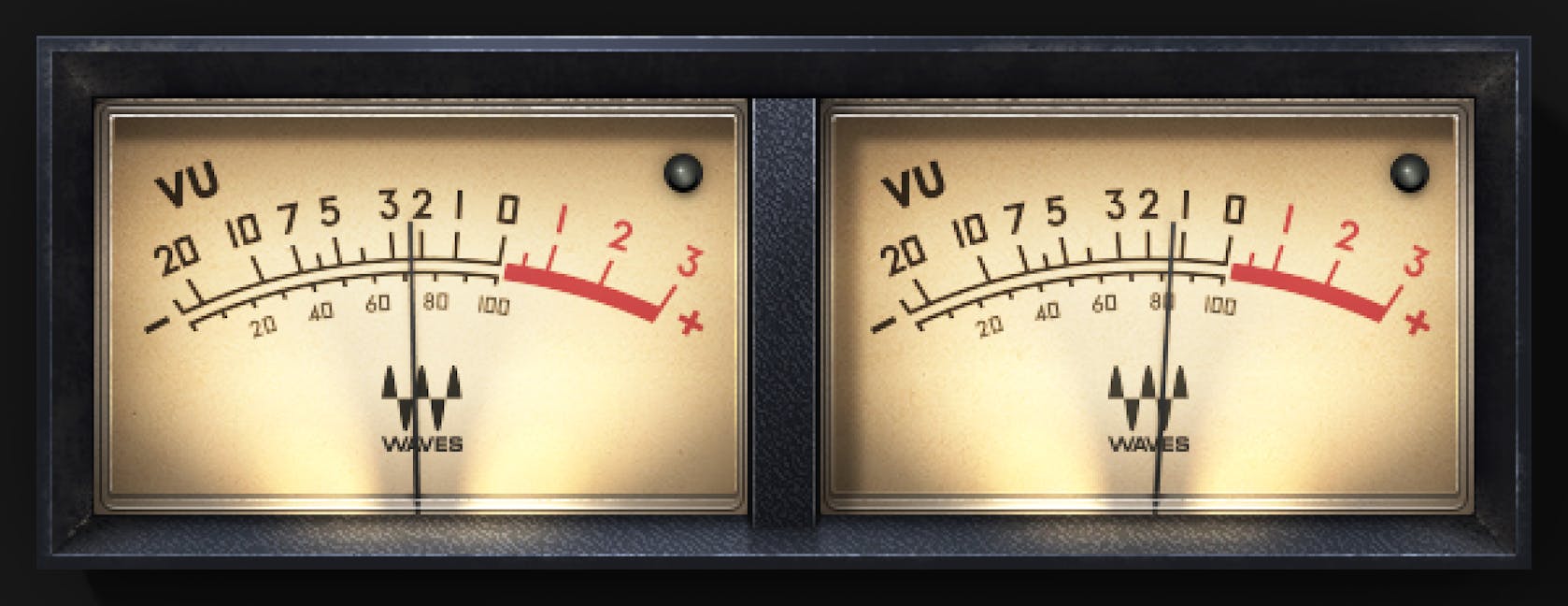 WAVES Virtual Processors Waves VU Meter: VU Meter Plugin