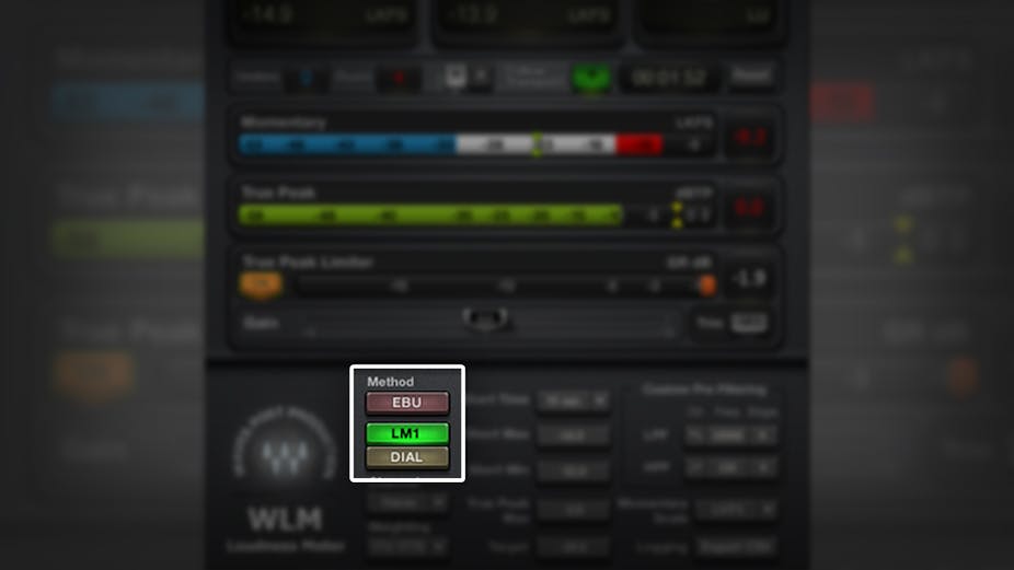 WAVES Virtual Processors Waves WLM Plus Loudness Meter: Loudness Meter Plugin