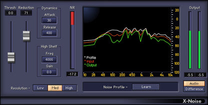 WAVES Virtual Processors Waves X-Noise: Noise Reduction Plugin