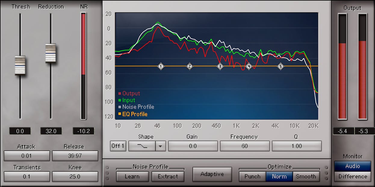 WAVES Virtual Processors Waves Z-Noise: Noise Reduction Plugin