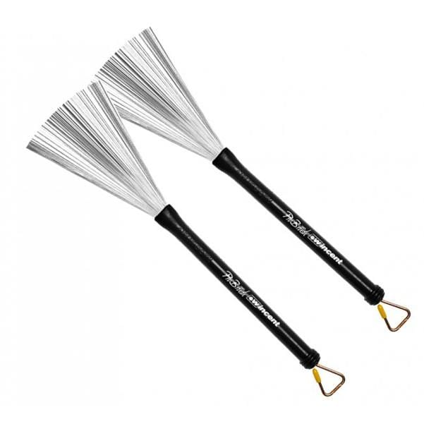 wincent drumsticks wincent w-29l light steel wire drum stick brushes