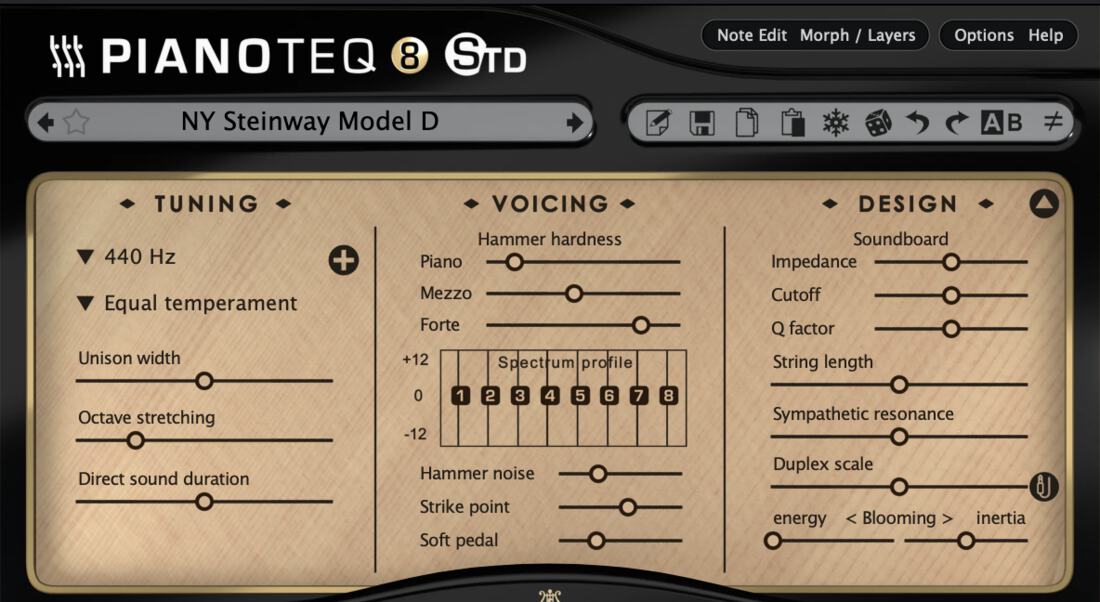 Pianoteq 8 Standard Piano Virtual Instrument