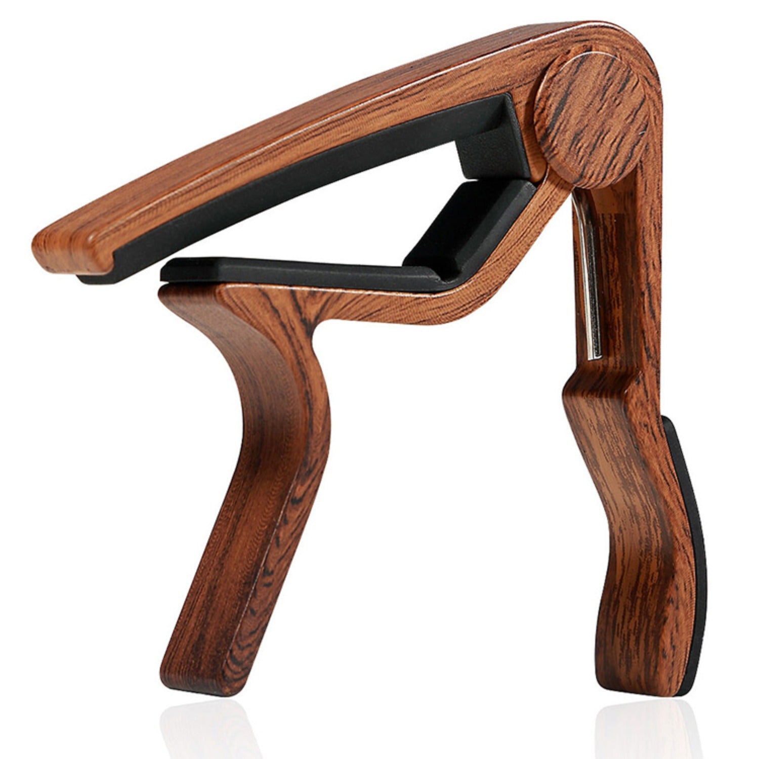Wingo Capos Wooden Wingo JX-09 Guitar Capo with 5 Picks