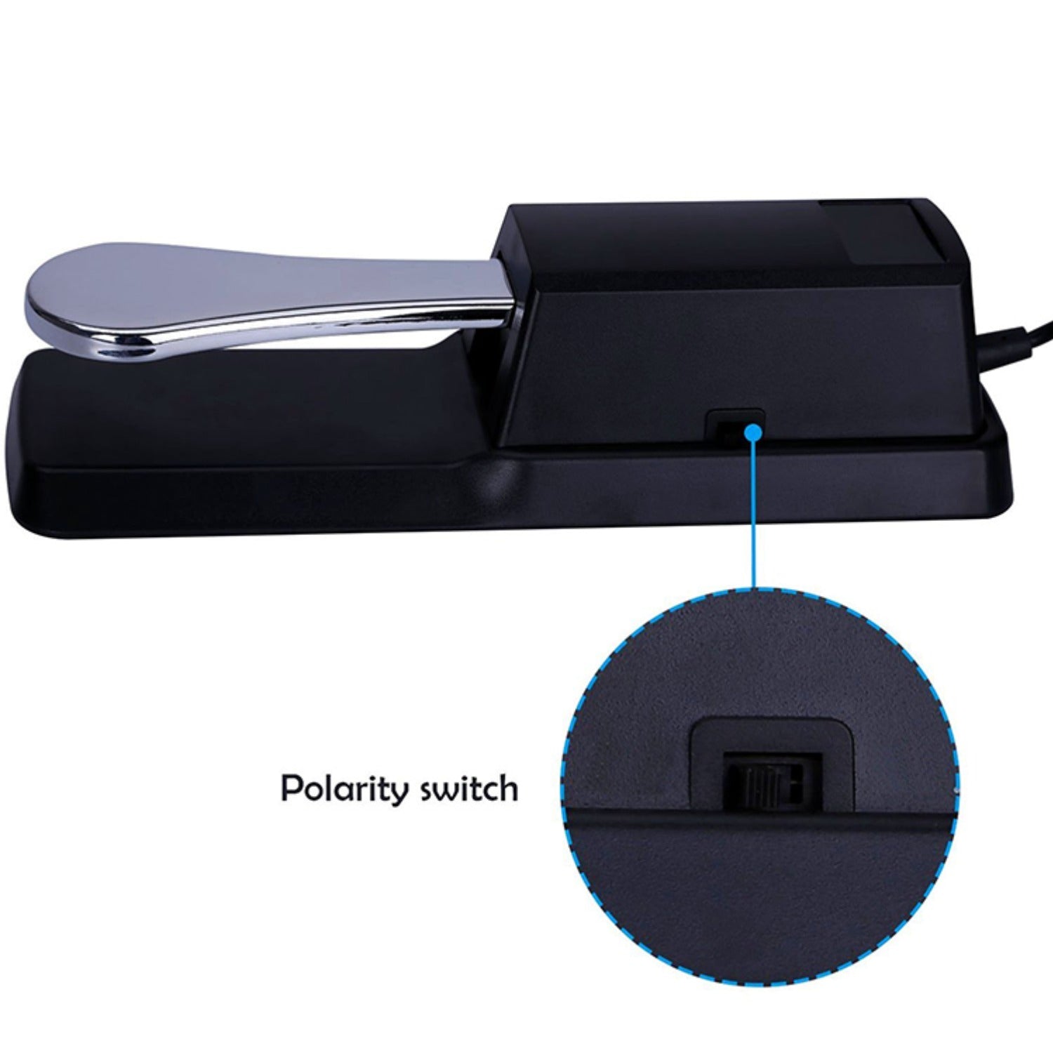Wingo Compressor Pedals Black Wingo SP-100 Sustain Pedal