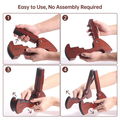 Wingo Guitar Stands Wooden Wingo SK-80 Wooden Guitar Stand