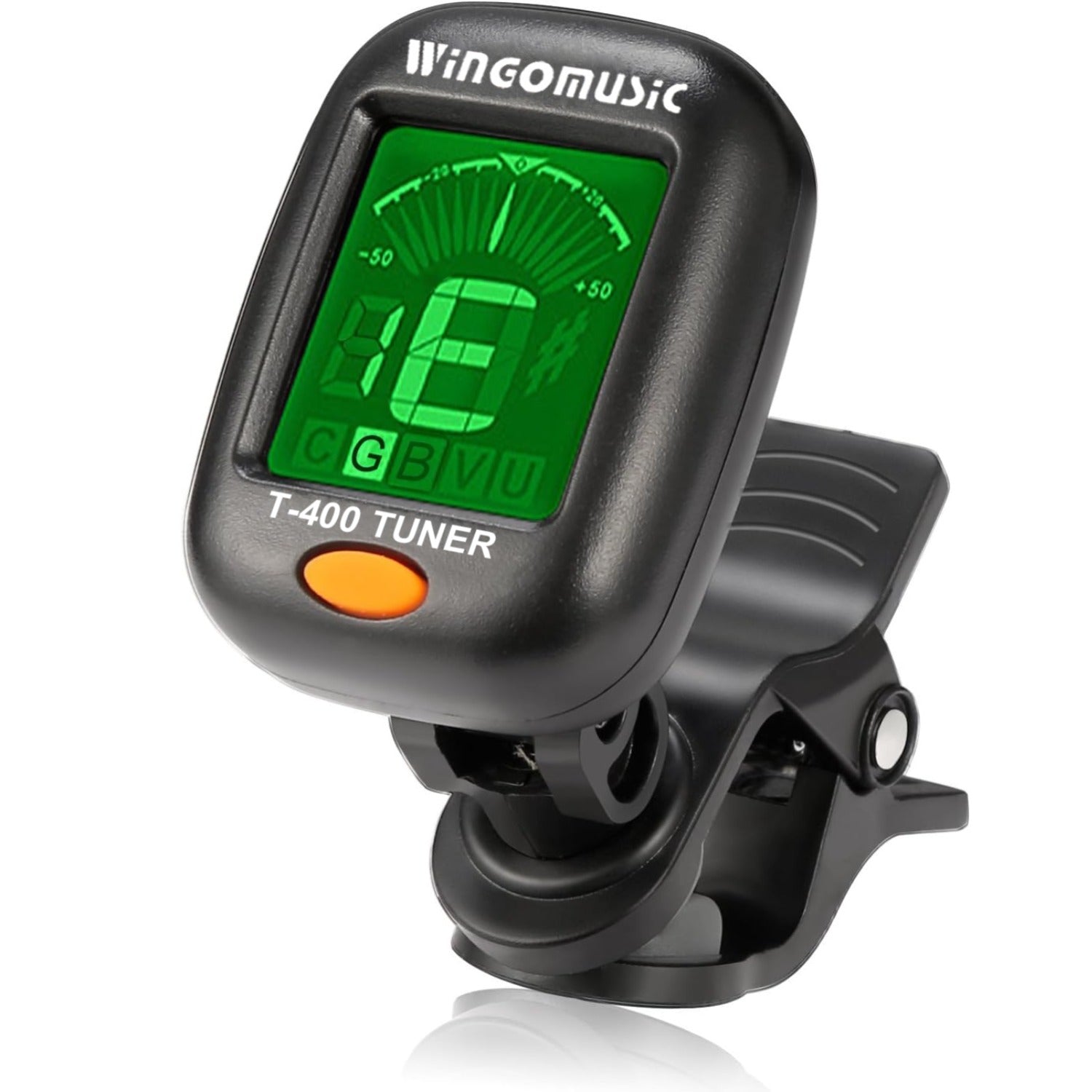 Wingo Tuners Black Wingo T-400 Guitar Tuner