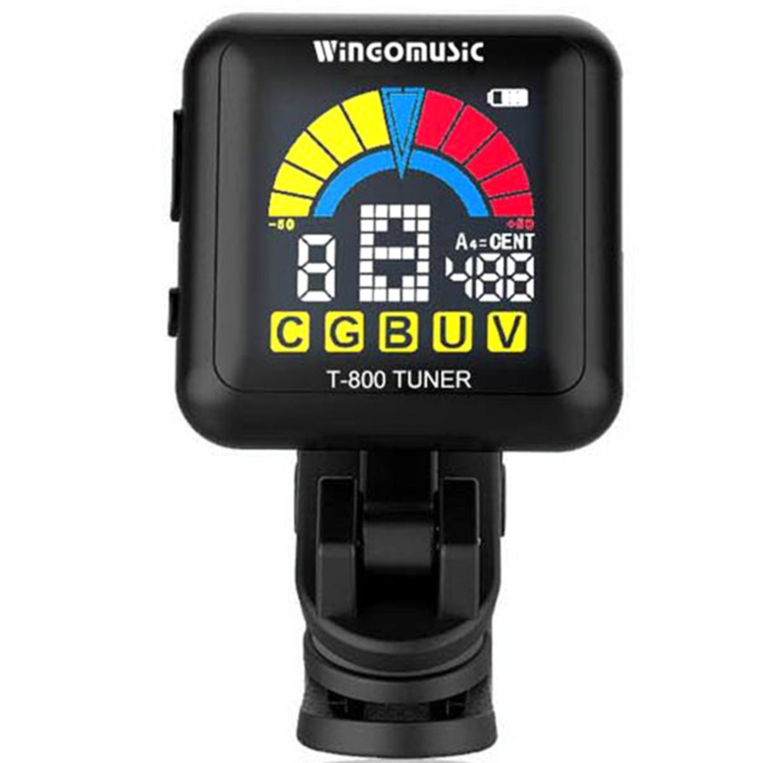 Wingo Tuners Black Wingo T-800 Guitar Tuner