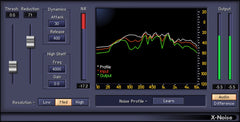 Waves X-Noise: Noise Reduction Plugin