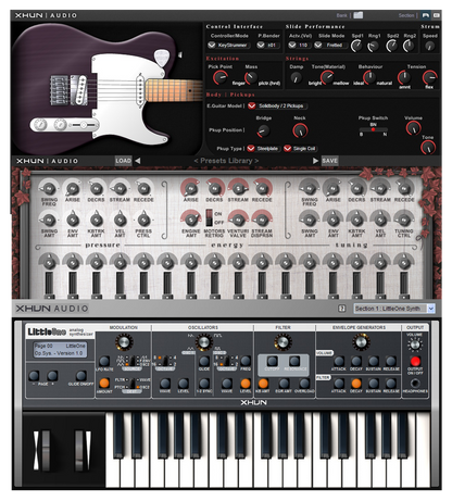 XHUN Audio Virtual Instruments Xhun Instruments Bundle Virtual Instrument Bundle – Professional Audio Software & Plugin
