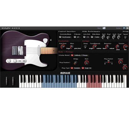 XHUN Audio Virtual Instruments Xhun IronAxe Distortion Plugin