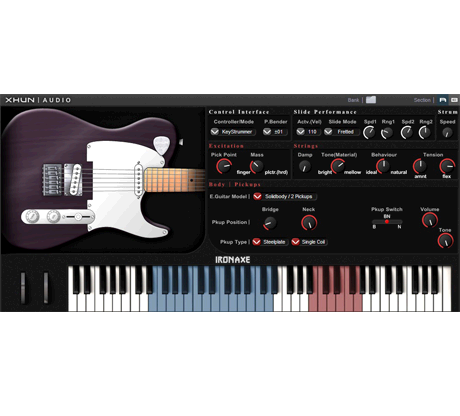 XHUN Audio Virtual Instruments Xhun IronAxe Distortion Plugin