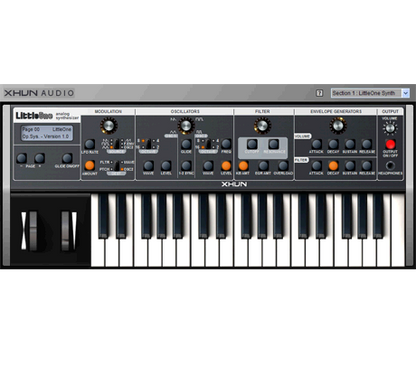 XHUN Audio Virtual Instruments Xhun LittleOne Synthesizer