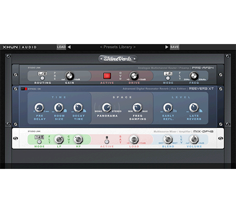XHUN Audio Virtual Processors Xhun ShineVerb Reverb Plugin