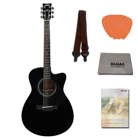 Buy Yamaha FS80C The Ultimate Concert Body Cutaway Acoustic Guitar with Strap Picks Ebook Online Bajaao