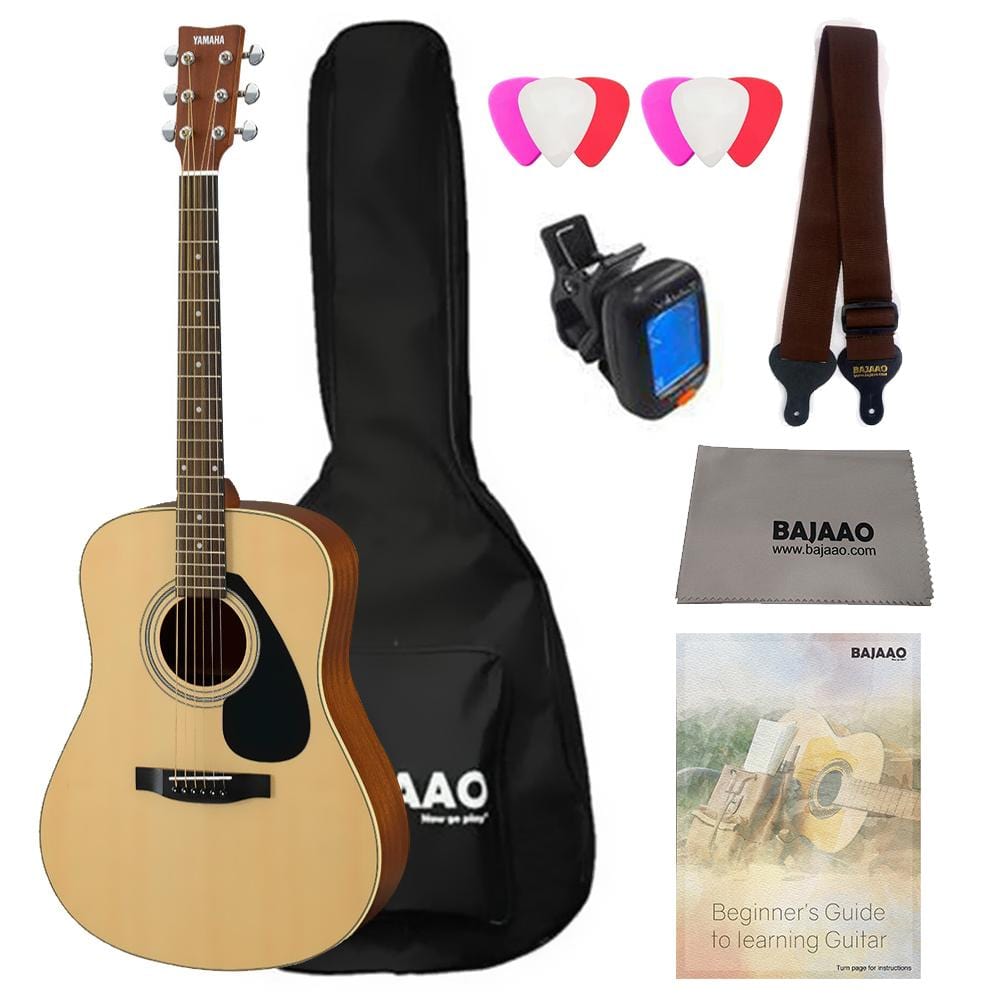 Pack guitare acoustique folk Yamaha F310PTBS + accessoires