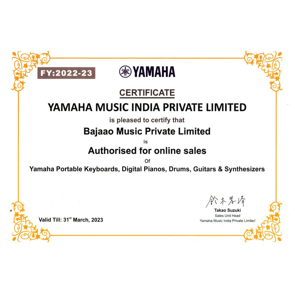 Yamaha Acoustic Guitars Yamaha F280 40 Inch Acoustic Guitar With Strap, Polishing Cloth, Picks & E-book