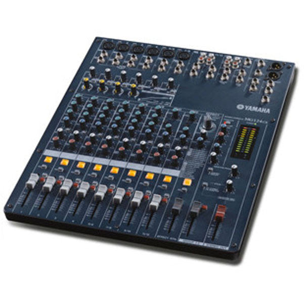 yamaha analog mixers yamaha mg124cxr 12ch mixer 4 bus with dsp