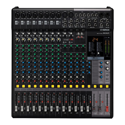 Yamaha Analog Mixers Yamaha MG16X CV 16-Channel Stereo Mixer